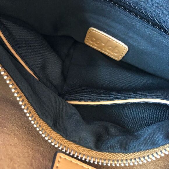 Co-Lab Cognac Vegan Leather Small Tote Bag - Picture 10 of 16